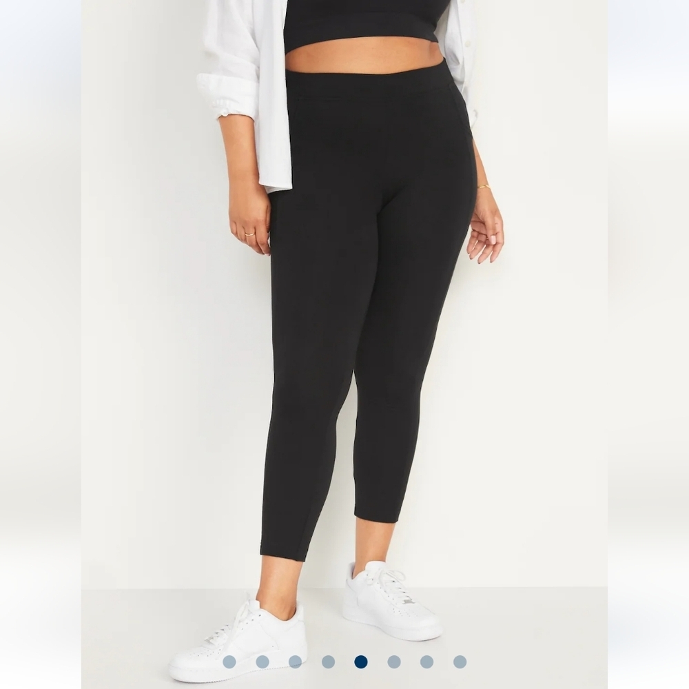 Old Navy High-Waisted Side-Pockect 7/8 Leggins